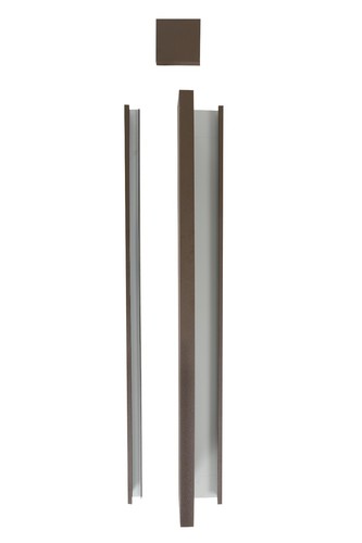 Slotted concrete corner post - slotted,
