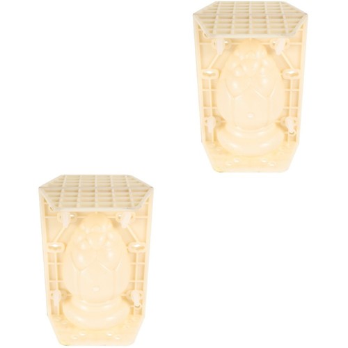 Durable plastic concrete mold - plastic,