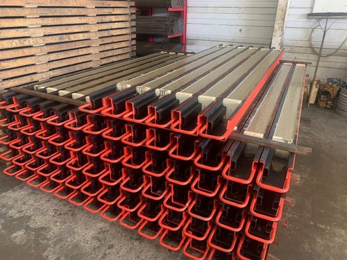 Concrete fence post mould - post,