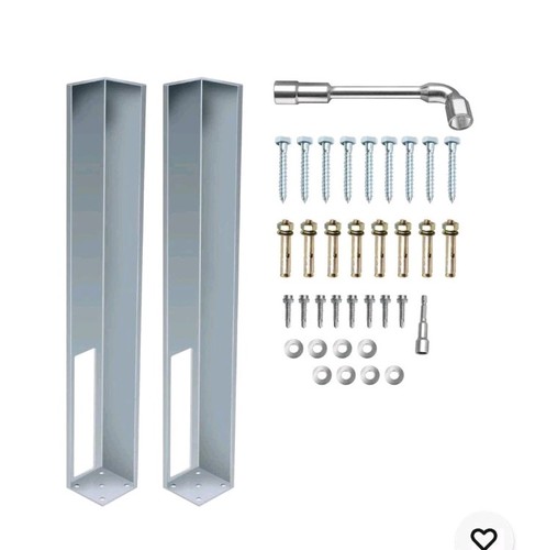 X46 vinyl fence - 3.5"x3.5"x46"~vinyl,