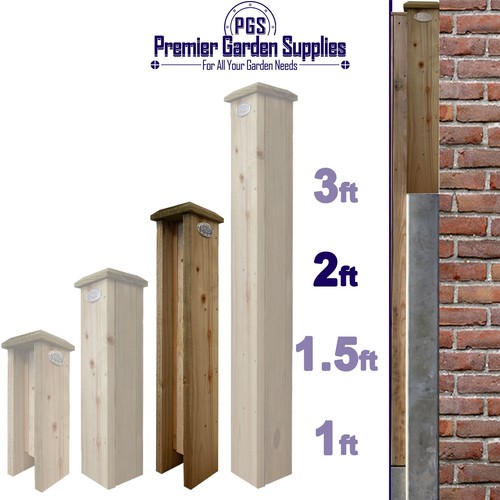 2ft timber concrete - (60cm), timber/concrete