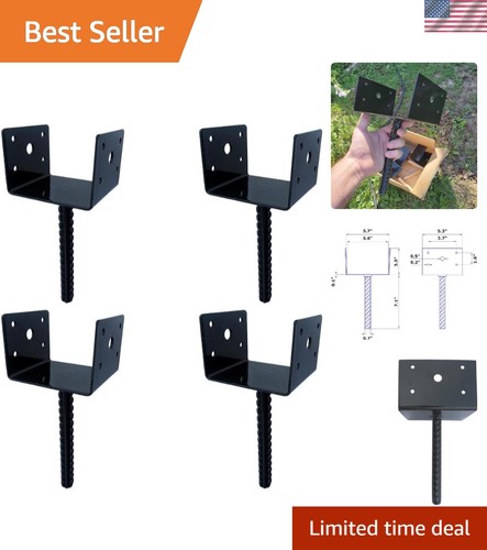 Durable shape fence - u-shape, post