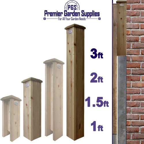3ft timber concrete - 3ft, timber/concrete