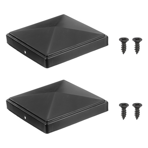 2pcs pyramid post - pyramid, cap