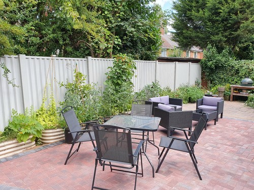 Slotted concrete fence post - concrete,