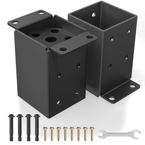 4x4 post base pcs - 2, pcs,
