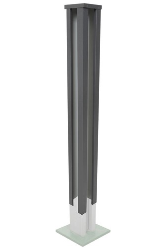 Slotted concrete corner post - slotted,
