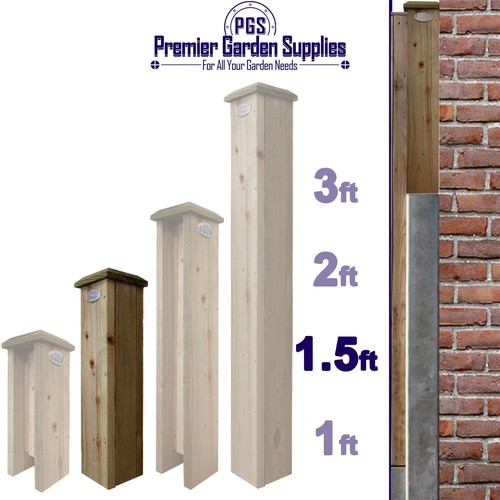 5ft timber concrete - 1.5ft, (45cm)