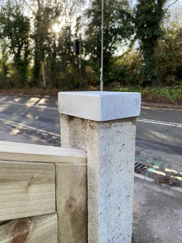 Concrete fence post - concrete,