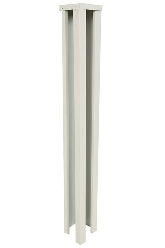 Slotted concrete corner post - concrete,
