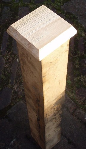 Wood fence post caps 12x - wood,