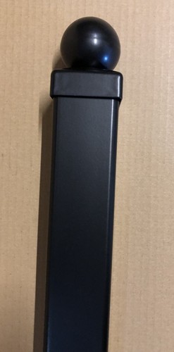 Metal fence post - post, 50mm