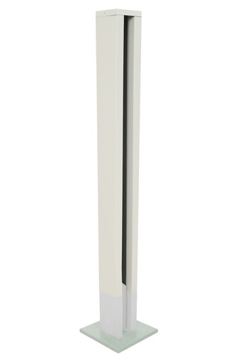 Slotted concrete end post - concrete,