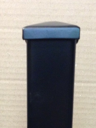 Metal fence post 50mm - post, box