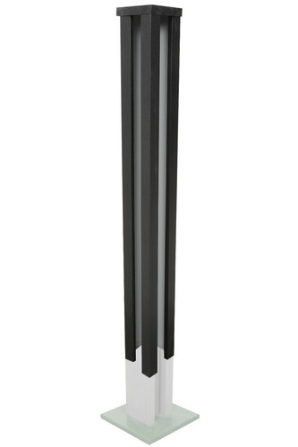 Slotted concrete corner post - concrete,